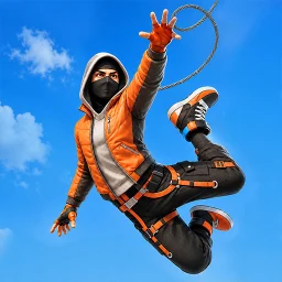 Ícone de Flying Spider Hero City Action